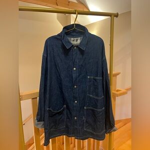 Denim Button-Up Jacket